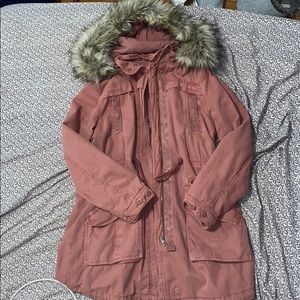 American Eagle Mauve Winter Coat
